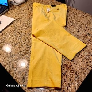 NEW w/ tags Brooks Brothers yellow Corduroy pants. 40w 30l